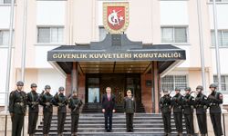 Cumhurbaşkanı Erhürman, Tümgeneral Bilir’i ziyaret etti