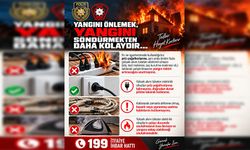 İtfaiye hatırlattı:" 31 Ekim'e kadar ateş yakmak yasak"