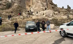 Kapadokya'da peribacası çöktü. İki kişi hayatını kaybetti