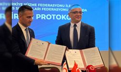 Kuzey Kıbrıs Su Sporları Federasyonu ile Türkiye Yüzme Federasyonu arasında protokol imzalandı