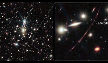 Webb Teleskobu, en uzak yıldız Earendel'in Güneş'ten bir milyon kat parlak olduğunu belirledi