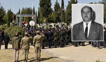 KTFD Başbakanı Osman Örek 26’ncı ölüm yıl dönümünde devlet töreniyle anıldı