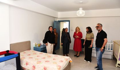 Sibel Tatar, Tangül Ünal Çağıner Vakfı Sevgi Evleri’ni ziyaret etti