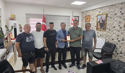 Metin Menekşeli’den Katip Demir’e Teşekkür Ziyareti