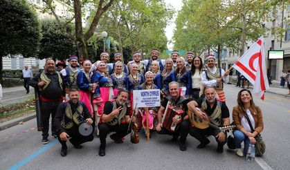 Değirmenlik-Akıncılar Belediyesi Büyükler Folklor Grubu İtalya’da ödül kazandı