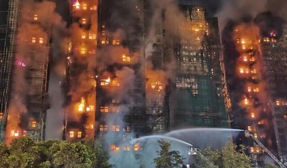 Hong Kong'da Tai Po yangınında hayatını kaybedenler için 3 gün yas ilan edildi