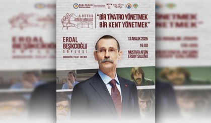 DAÜ, cumartesi günü 4. Duvar Atölye Günleri kapsamında Erdal Beşikçioğlu’nu konuk edecek