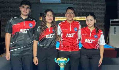 Gençler bilardo 2. ayak yapıldı