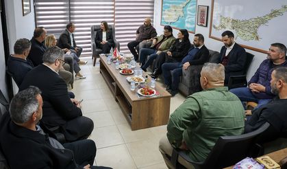 CTP, Muhtarlar Derneği ile bir araya geldi