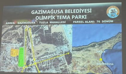 Kıbrıs’ın ilk "Olimpik Temalı Park" projesi tanıtım toplantısı Gazimağusa Belediyesi'nde yapıldı