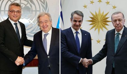 Erdoğan-Miçotakis ve Erhürman-Guterres görüşmesi Rum basınında da yer buldu