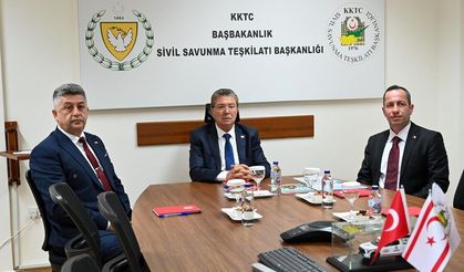 Üstel, Sivil Savunma Teşkilat Başkanlığı’nı ziyaret etti… Kapasite, koordinasyon ve acil durum mekanizmaları görüşüldü