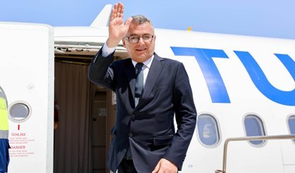 Erhürman Antalya Diplomasi Forumu’na katılmak üzere Türkiye'ye gitti