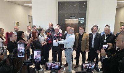 Sendikacılar Meclis'teydi...Bıçaklı: “Bizim istediğimiz de tasarının komiteye çekilmesiydi"