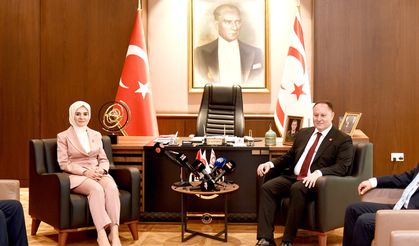 Öztürkler, Göktaş'ı kabul etti: "Ziyaretler ve işbirlikleri, sarsılmaz ve kopmaz bağların bir göstergesi"