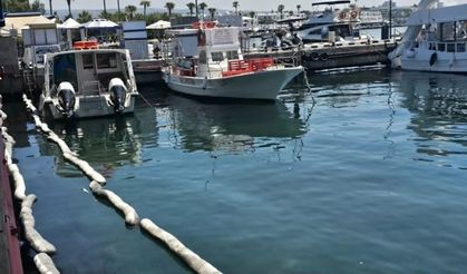 Baf limanında ciddi mazot ve sıvı atık kirliliği yaşanıyor