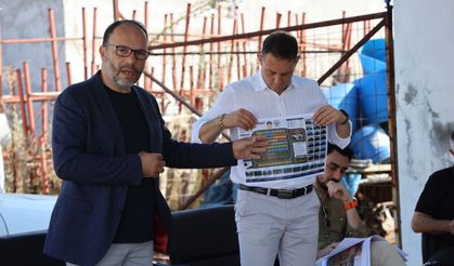İskele Belediye Başkanı Sadıkoğlu, İskele Küçük Esnaf ve Sanayi Sitesini ziyaret etti