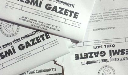 Sekiz yasa gücünde kararname Resmi Gazete’de yayımlandı
