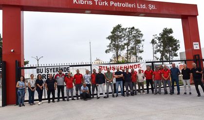 Petrol İşçileri Sendikası Kalecik Dolum Tesisleri’nde süresiz grev başlattı. Bayilere akaryakıt verilmiyor
