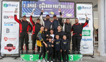 3.Omağ-Çağkan Yapı Rallisi’nde zafer Bozalanlar-Evrensel ikilisinin