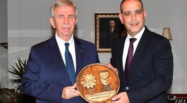 LTB Başkanı Harmancı, Ankara Büyükşehir Belediyesi Başkanı Mansur Yavaş ile görüştü
