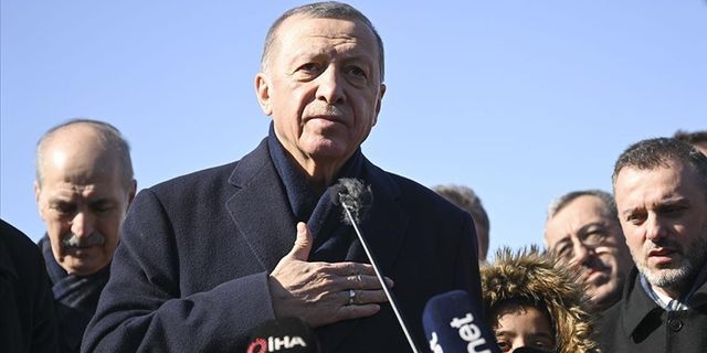 TC Cumhurbaşkanı Erdoğan, Kahramanmaraş'taki incelemelerinin ardından açıklamada bulundu