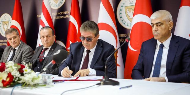 Hükümet ile Kıbrıs Türk Dayanışma Platformu arasında protokol imzalandı