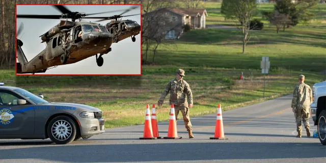ABD'de düşen 2 askeri helikopterdeki 9 askerin öldüğü bildirildi