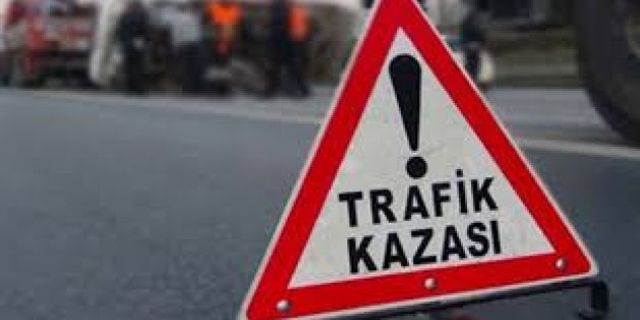 Lefkoşa’da trafik kazası... Kırmızı ışıkta geçen kamyon motosiklete çarptı