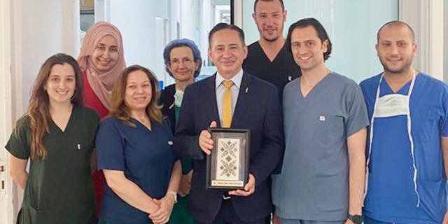 Türk Yoğun Bakım Derneği Başkanı Demirkıran, Dr. Burhan Nalbantoğlu Devlet Hastanesi’ni ziyaret etti