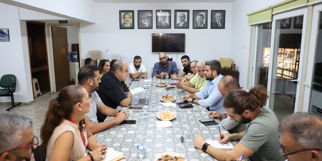 CTP ve AKEL heyetleri Lefkoşa'da buluştu