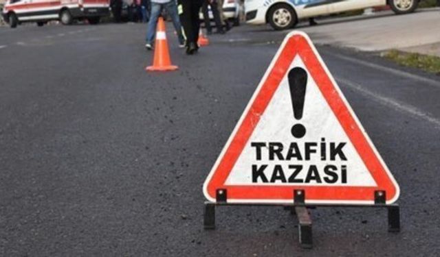 İnönü kavşağında trafik kazası... 1 yaralı