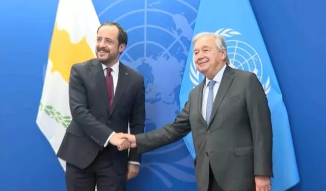 Hristodulidis, Türk tarafını Guterres'e şikayet etti