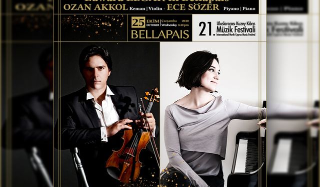 21. Uluslararası Kuzey Kıbrıs Müzik Festivali Edward Elgar konseri ile devam ediyor