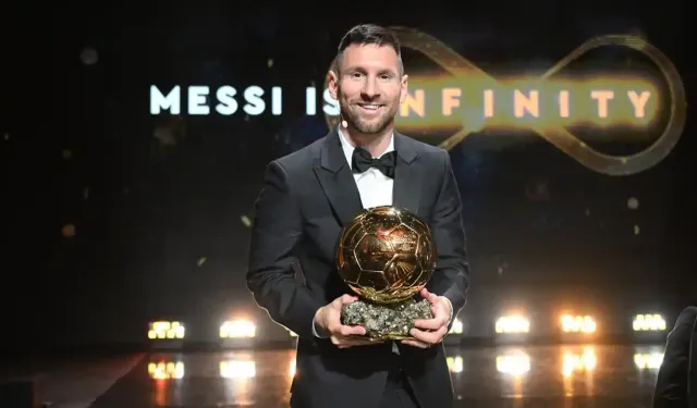 Altın Top (Ballon d'Or) ödülünü Lionel Messi kazandı