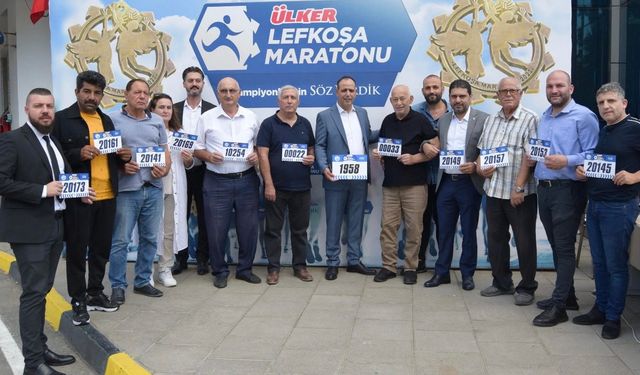 UBP Lefkoşa İlçe Başkanlığı, Şampiyon Melekler için Lefkoşa Maratonu’na destek verdi