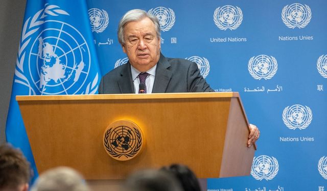 Guterres: "Orta Doğu'da uçurumun eşiğindeyiz"