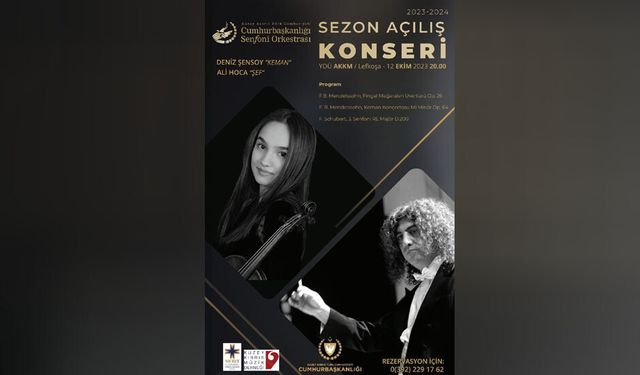 Cumhurbaşkanlığı Senfoni Orkestrası konser sezonunu 12 Ekim'de açıyor