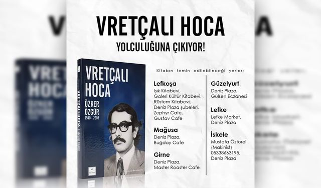 Korkmazhan’ın yeni kitabı “Vretçalı Hoca, Özker Özgür 1940-2005” Baranga Yayınlarından çıktı