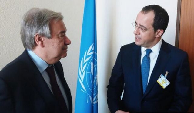 Hristodulidis dün akşam Guterres’le telefonda görüştü