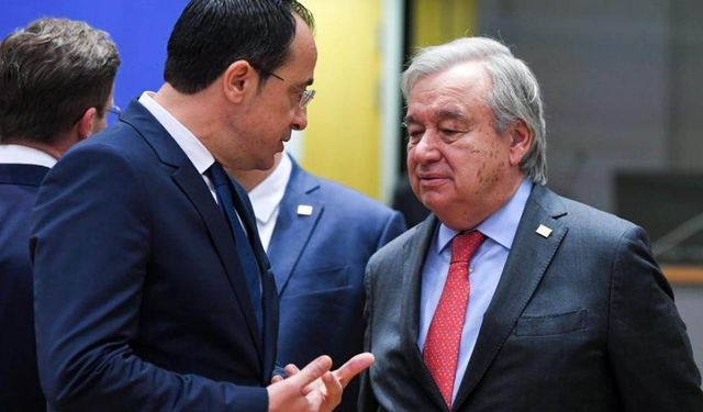 Hristodulidis Pazartesi günü Guterres’le telefonda görüşecek