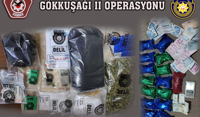 Gazimağusa’da uyuşturucu operasyonu... 2 kişi tutuklandı