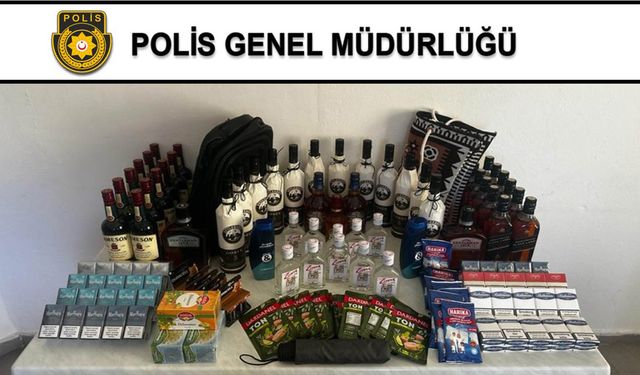 Marketten 70 paket sigara çaldığı tespit edilen şahsın önceden çaldığı ürünler de bulundu