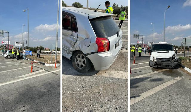 Kavşakta durmayan sürücü kazaya neden oldu…3 yaralı var