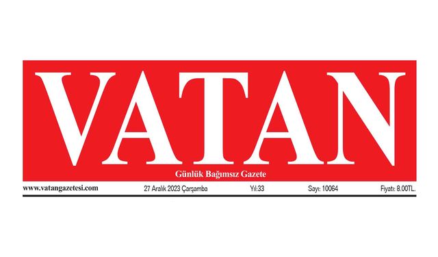 VATAN Manşet - 27 Aralık 2023