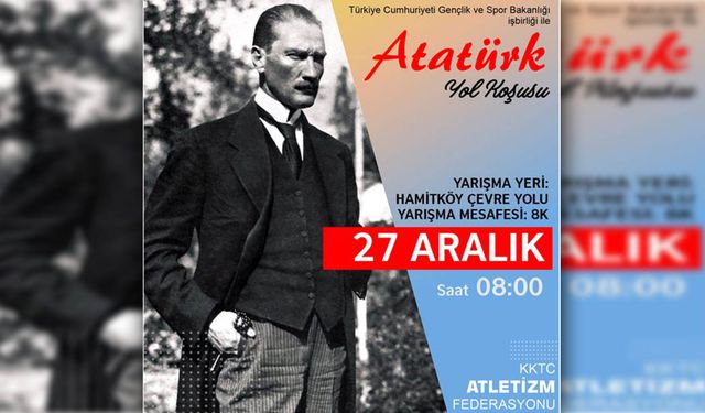 Atatürk Koşuları yarın yapılacak