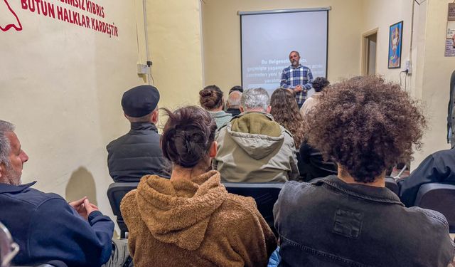 Maraş Katliamı'nın 45. yıl dönümü nedeniyle BY tarafından belgesel gösterimi yapıldı