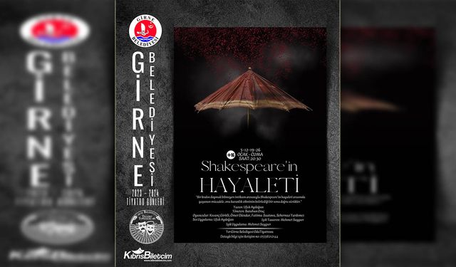 "Shakespeare’in Hayaleti" Ocak ayında sahnelenecek