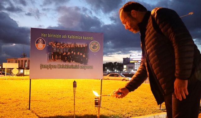 Şampiyon Melekler için İskele Belediyesi kararlılık ateşi yaktı