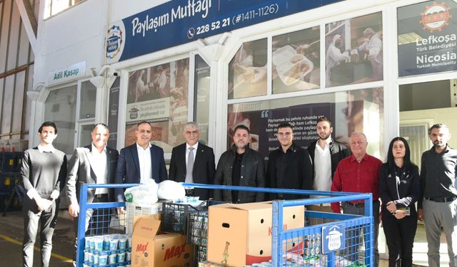 Sanayi Odası’ndan LTB Paylaşım Mutfağı’na gıda desteği